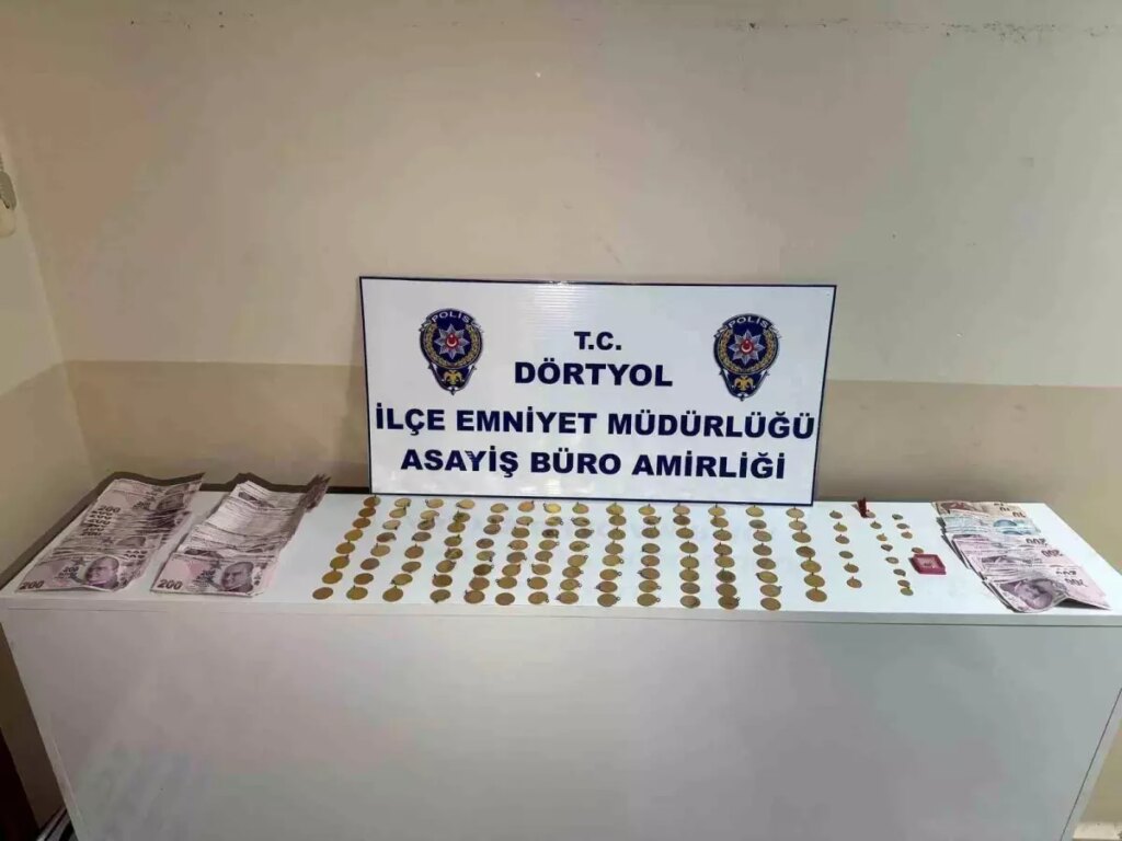 hatayda hirsizlik 5 milyon tl degerinde altin ele gecirildi kSflFN3H.jpg